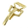 B9571 1 1/4" Natural Brass, Collar Fastener, Solid Brass-LL 1 B9571 1 1/4" Natural Brass, Collar Fastener, Solid Brass-LL -Buckleguy B9571 0A BOCR2 LL 03 92062.1584565244
