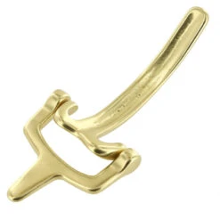 B9571 1 1/4" Natural Brass, Collar Fastener, Solid Brass-LL -Buckleguy B9571 0A BOCR2 LL 06 24444.1584565240