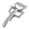 B9571 1 1/4" Nickel Matte, Collar Fastener, Solid Brass-LL 1 B9571 1 1/4" Nickel Matte, Collar Fastener, Solid Brass-LL -Buckleguy B9571 0A NMR2 LL 02 26019.1584565377