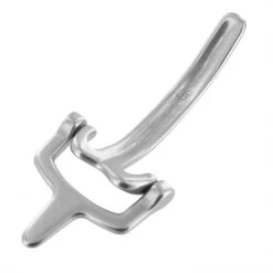 B9571 1 1/4" Nickel Matte, Collar Fastener, Solid Brass-LL -Buckleguy B9571 0A NMR2 LL 05 72300.1584565391