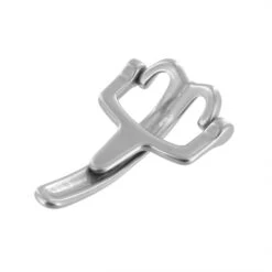 B9571 1 1/4" Nickel Matte, Collar Fastener, Solid Brass-LL -Buckleguy B9571 0A NMR2 LL 07 57912.1584565368