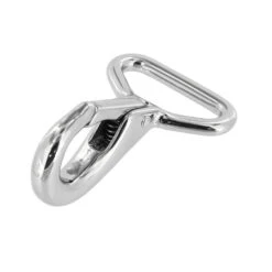 B9584 Nickel Plate, Lever Snap, Solid Brass-LL, Multiple Sizes -Buckleguy B9584 1A NP LL01 1 22365.1703783690