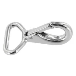 B9584 Nickel Plate, Lever Snap, Solid Brass-LL, Multiple Sizes -Buckleguy B9584 1A NP LL02 1 41239.1703783694