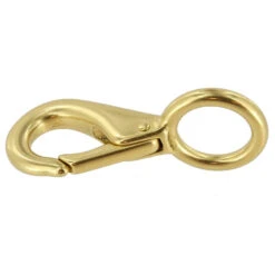 B9585 Natural Brass, Lever Snap, Solid Brass-LL, Multiple Sizes -Buckleguy B9585 04 47872 19444.1704749808