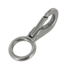 B9585 Nickel Matte, Lever Snap, Solid Brass-LL, Multiple Sizes -Buckleguy B9585 11 15279 54520.1704749916