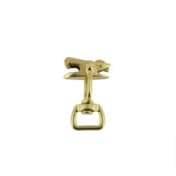 B9570 3/4" Natural Brass, Swivel Snap W/ Locking Jaw, Solid Brass-LL 16 B9570 3/4" Natural Brass, Swivel Snap W/ Locking Jaw, Solid Brass-LL -Buckleguy B9750 BOCR2 LL 01 89595.1584630737