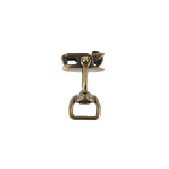 B9570 3/4" Antique Brass, Swivel Snap W/ Locking Jaw, Solid Brass-LL 15 B9570 3/4" Antique Brass, Swivel Snap W/ Locking Jaw, Solid Brass-LL -Buckleguy B9750 DOEB LL 01 76540.1584630710