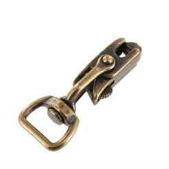 B9570 3/4" Antique Brass, Swivel Snap W/ Locking Jaw, Solid Brass-LL 13 B9570 3/4" Antique Brass, Swivel Snap W/ Locking Jaw, Solid Brass-LL -Buckleguy B9750 DOEB LL 03 96374.1584630706