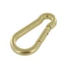 B9757 Natural Brass, Carabiner, Solid Brass-LL 1 B9757 Natural Brass, Carabiner, Solid Brass-LL -Buckleguy B9757 0A BOCR2 LL02 51005.1620678791