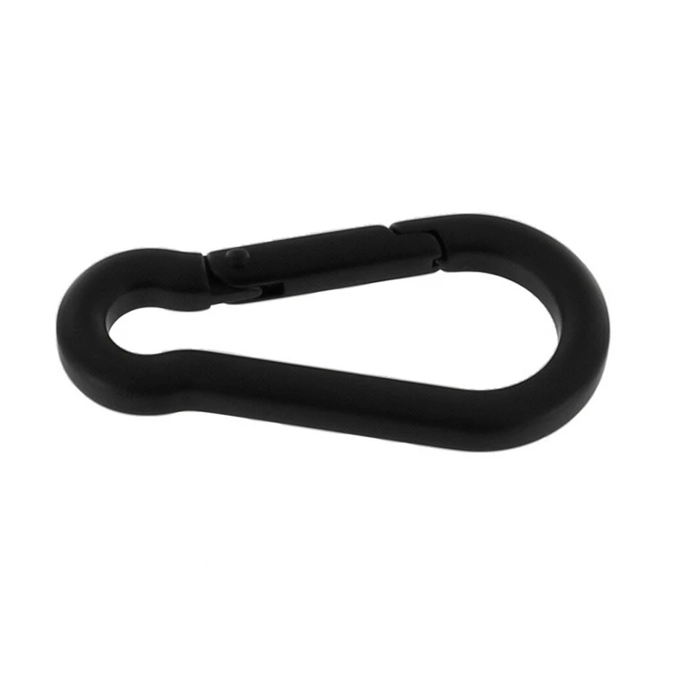 B9757 PVD Black Matte, Carabiner, Solid Brass-LL 5 B9757 PVD Black Matte, Carabiner, Solid Brass-LL - Image 3