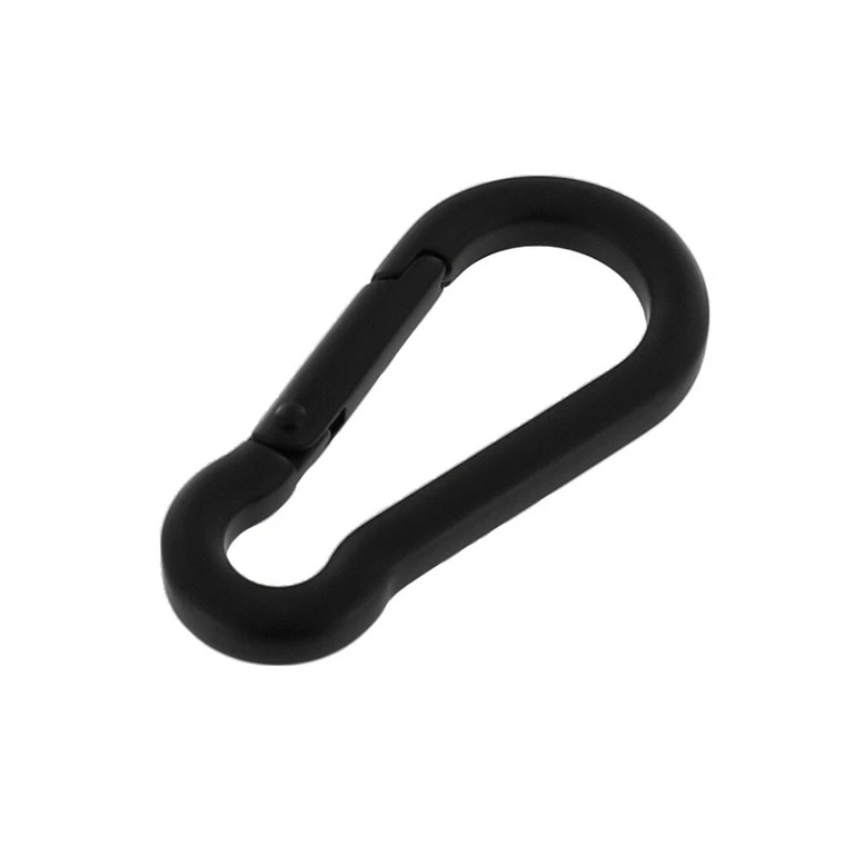 B9757 PVD Black Matte, Carabiner, Solid Brass-LL 4 B9757 PVD Black Matte, Carabiner, Solid Brass-LL - Image 2