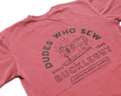 First Edition T-Shirt, "Dudes Who Sew" Long Sleeve, Smoked Paprika, Small 7 First Edition T-Shirt, "Dudes Who Sew" Long Sleeve, Smoked Paprika, Small -Buckleguy BG SS SmokedPaprika 04 27423 71278.1681835478