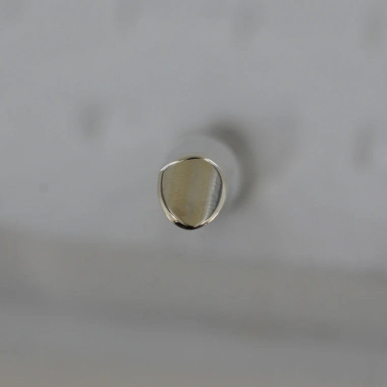 Beveler, Oval Undercut Smooth #3, Leather Stamping Tool 4 Beveler, Oval Undercut Smooth #3, Leather Stamping Tool - Image 2