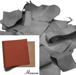 Assorted Horween Leather Scrap, Mixed Weight, 41lbs