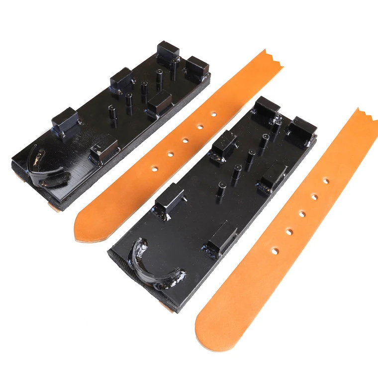 Clicker Die, Belt Tip, 5 Hole, Multiple Sizes & Shapes 3 Clicker Die, Belt Tip, 5 Hole, Multiple Sizes & Shapes