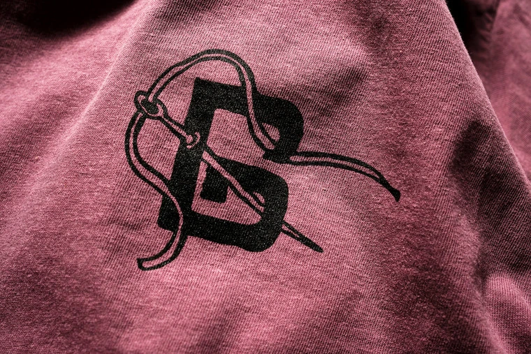 T-Shirt, Buckleguy "Dudes Who Sew" Short Sleeve, Berry, XXL 7 T-Shirt, Buckleguy "Dudes Who Sew" Short Sleeve, Berry, XXL - Image 5