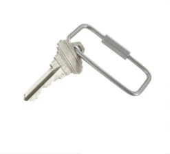 C5205 2-1/8” Nickel Matte, Rectangle Key Ring W/ Spring, Solid Brass-LL 8 C5205 2-1/8” Nickel Matte, Rectangle Key Ring W/ Spring, Solid Brass-LL -Buckleguy C5205 54 NMR23 04971.1674595089