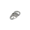 C5241 3/8" Nickel Matte, Swivel Lever Snap, Round Base, Solid Brass-LL -Buckleguy C524 0G NMR2 LL2 34835.1667226901