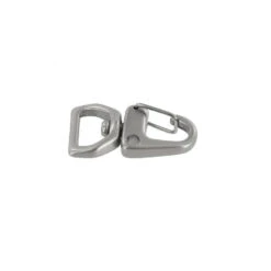 C5240 1/2" Nickel Matte, Swivel Lever Snap, Flat Base, Solid Brass-LL -Buckleguy C5240 0I NMR2 LL3 32090.1667226844