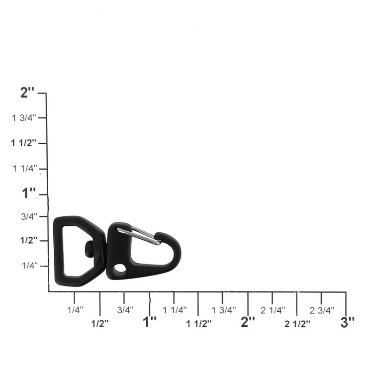 C5240 1/2" PVD Black Matte, Swivel Lever Snap, Flat Base, Solid Brass-LL 6 C5240 1/2" PVD Black Matte, Swivel Lever Snap, Flat Base, Solid Brass-LL - Image 4