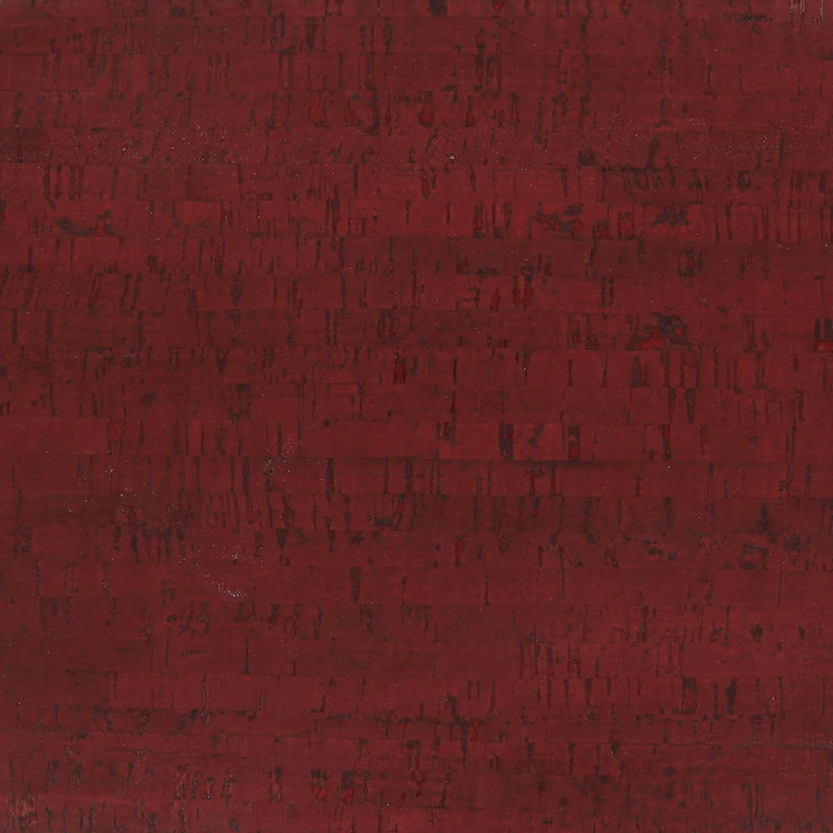 Italian Cork Fabric, Continuous Sheet, Row Pattern, Red 5 Italian Cork Fabric, Continuous Sheet, Row Pattern, Red - Image 3