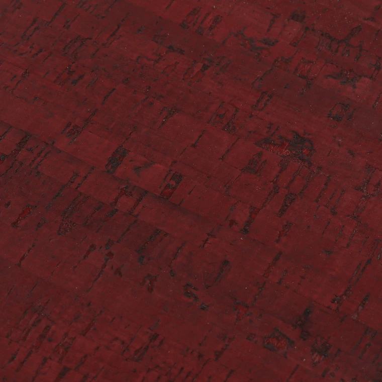 Italian Cork Fabric, Continuous Sheet, Row Pattern, Red 4 Italian Cork Fabric, Continuous Sheet, Row Pattern, Red - Image 2