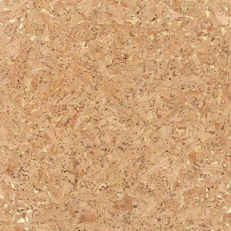 Italian Cork Fabric, Continuous Sheet, Large Chunk Pattern, Natural W/ Gold Flecks 5 Italian Cork Fabric, Continuous Sheet, Large Chunk Pattern, Natural W/ Gold Flecks - Image 3