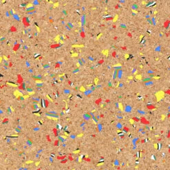 Italian Cork Fabric, Continuous Sheet, Small Chunk Pattern, Natural W/ Multicolor Pieces 11 Italian Cork Fabric, Continuous Sheet, Small Chunk Pattern, Natural W/ Multicolor Pieces -Buckleguy CK SCM NATMCL LY 1 99821.1594332689