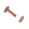 CRB09 #9 Copper Rivets W/ Burrs, Solid Copper (1lb. Bag) -Buckleguy CRB09 0M 1LB 1 96642.1580752909