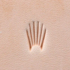 Camouflage, Fan Tall, Leather Stamping Tool