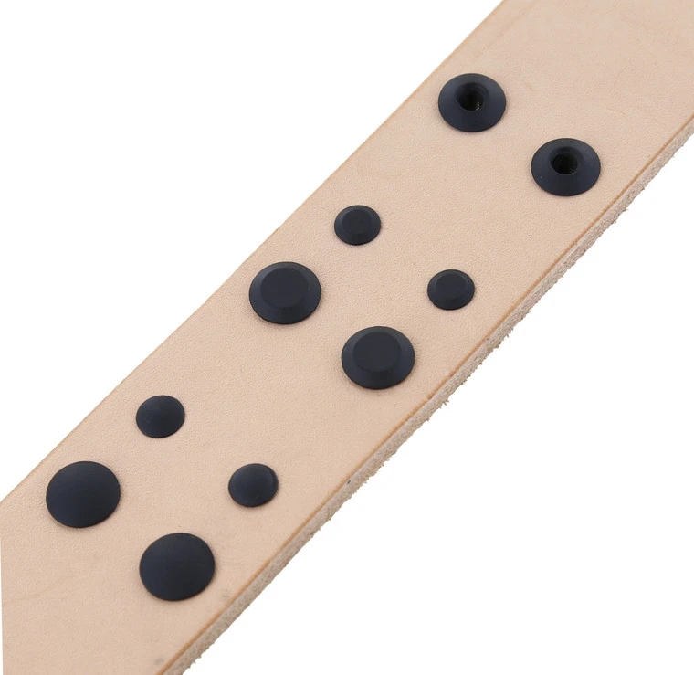 Chicago Screws, Open Hole, Black Matte, Solid Brass-LL (50 Per Bag), Multiple Sizes 5 Chicago Screws, Open Hole, Black Matte, Solid Brass-LL (50 Per Bag), Multiple Sizes - Image 3