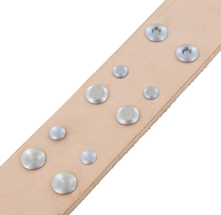 Chicago Screws, Dome Cap, Nickel Matte, Solid Brass-LL (50 Per Bag), Multiple Sizes 5 Chicago Screws, Dome Cap, Nickel Matte, Solid Brass-LL (50 Per Bag), Multiple Sizes - Image 3