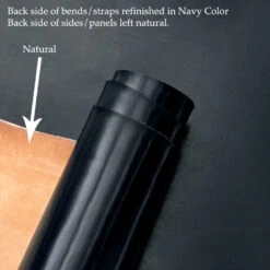 Sedgwick English Bridle Leather, Bend, 9-10oz, Navy -Buckleguy Creative Navy 18692.1602010005