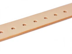 Wickett & Craig Finished Leather Belt, Carving, Natural -Buckleguy DIY pre punched Hole leather belt 85141.1701792815