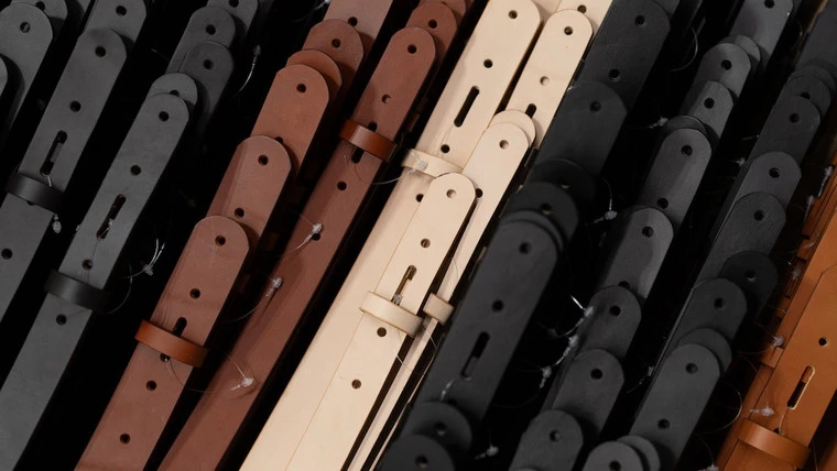 Wickett & Craig Finished Leather Belt, English Bridle, Tan 11 Wickett & Craig Finished Leather Belt, English Bridle, Tan - Image 9