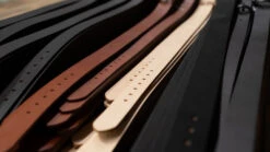 Wickett & Craig Finished Leather Belt, English Bridle, Chestnut 21 Wickett & Craig Finished Leather Belt, English Bridle, Chestnut -Buckleguy DSC01924 84377.1707501281