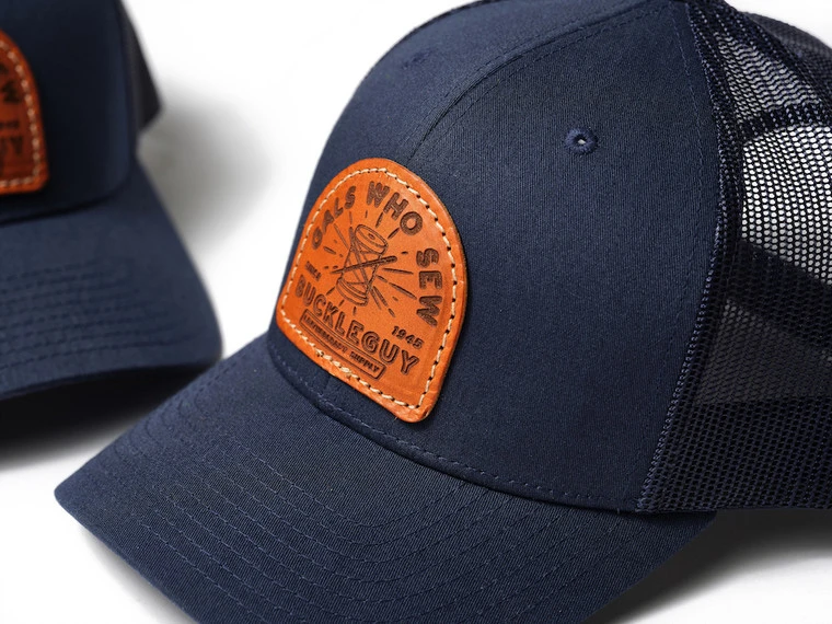 Hat, "Gals Who Sew", Richardson 112 Trucker Hat, Navy 6 Hat, "Gals Who Sew", Richardson 112 Trucker Hat, Navy - Image 4