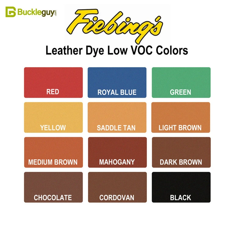 Fiebing's Leather Dye Low VOC - 4oz 4 Fiebing's Leather Dye Low VOC - 4oz - Image 2