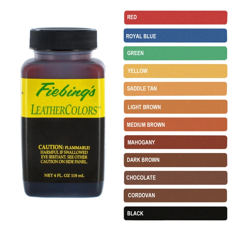 Fiebing's Leather Dye Low VOC - 4oz 3 Fiebing's Leather Dye Low VOC - 4oz