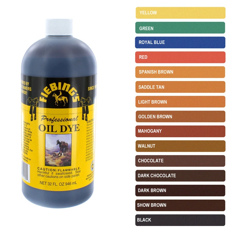 Fiebing's Professional Oil Dye - 32oz 3 Fiebing's Professional Oil Dye - 32oz