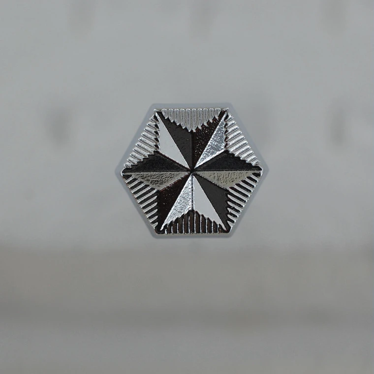 Geometric, Star, Leather Stamping Tool 4 Geometric, Star, Leather Stamping Tool - Image 2