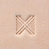 Geometric, 'X' Shape #1, Leather Stamping Tool 2 Geometric, 'X' Shape #1, Leather Stamping Tool -Buckleguy Geometric X Shape 1 Leather Stamping Tool 41575.1640021989
