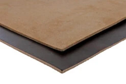 Horween Chromexcel Leather Panel, Burgundy -Buckleguy HW CX LP BUR 2Angle 53463.1549740784