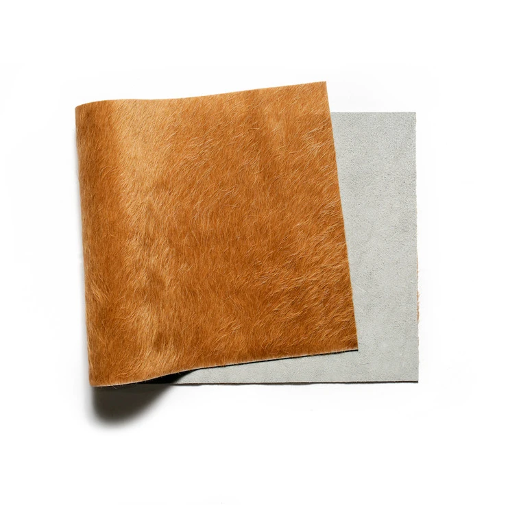 Hair On Hide Leather, Panel, Beige 3 Hair On Hide Leather, Panel, Beige