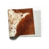 Hair On Hide Leather, Panel, Brown & White -Buckleguy Hair On Hide Leather Panel Brown White 31643.1689704534