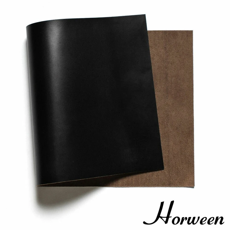 Horween Chromexcel Leather Scrap, Black, 8/9oz, 19.5lbs 4 Horween Chromexcel Leather Scrap, Black, 8/9oz, 19.5lbs - Image 2