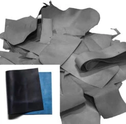 Assorted Horween Leather Scrap, Heavy Weight, 13lbs