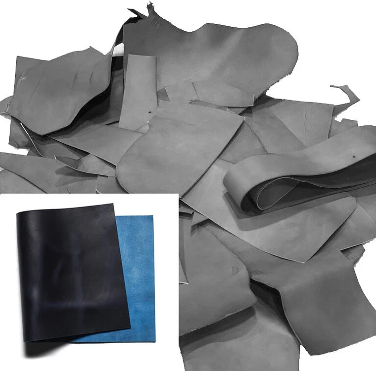 Assorted Horween Leather Scrap, Heavy Weight, 13lbs 3 Assorted Horween Leather Scrap, Heavy Weight, 13lbs