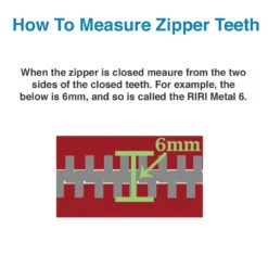 BG Zipper Glue Spacer, Multiple Sizes -Buckleguy How to Measure Zipper Teeth 21114.1694084640