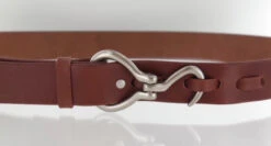 B3301 1 1/4" Nickel Matte, Hoof Pick Buckle, Solid Brass-LL -Buckleguy IMG 2238 copy 25300.1515609140